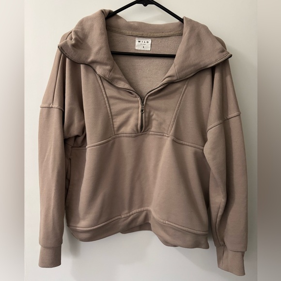 Wilo the label Women's Beige Pullover Sweater Size Small - Picture 1 of 7